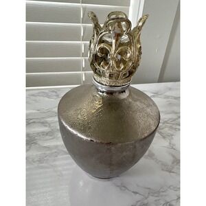 Lampe Berger Artoria Limoges Silver Hand Painted Catalytic Fragrance Lamp